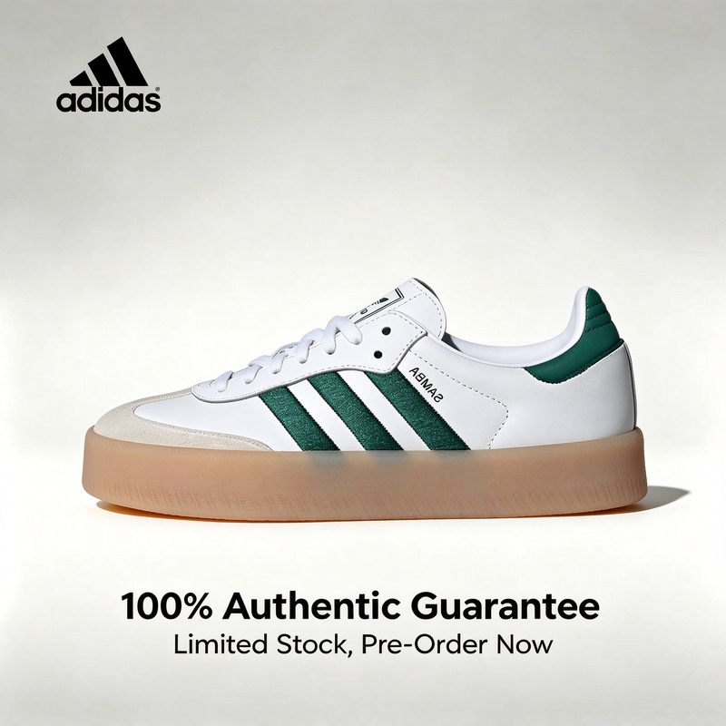 Adidas Shoes Samba - Универсальные низкие кроссовки Adidas на платформе,